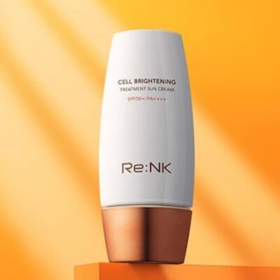 Sunscreen set + facial cleanser re:NK skin institute